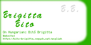 brigitta bito business card